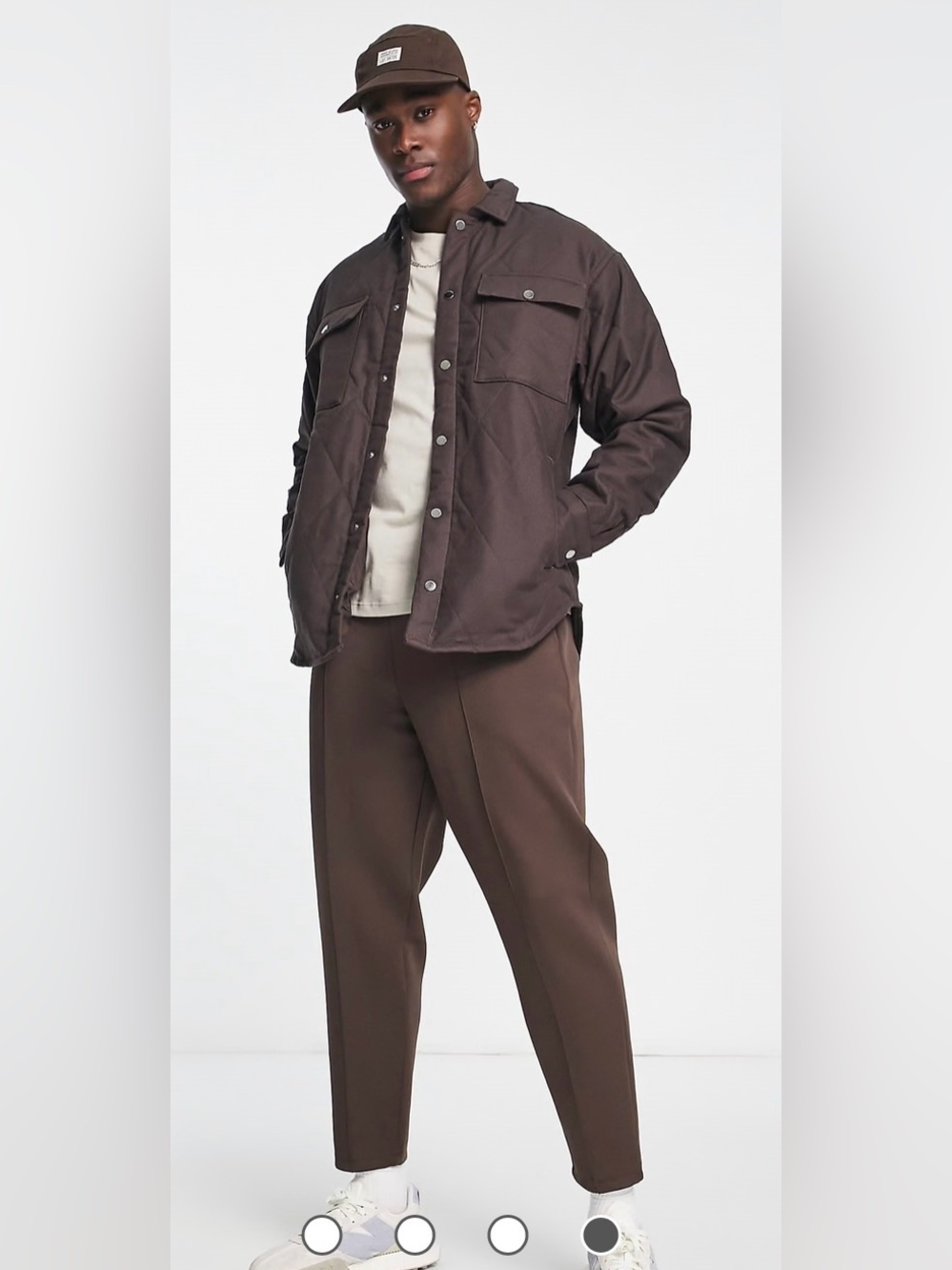 Jack & Jones Quilted Overshirt/“Shacket” L, TV Show Yellowjackets Wardrobe